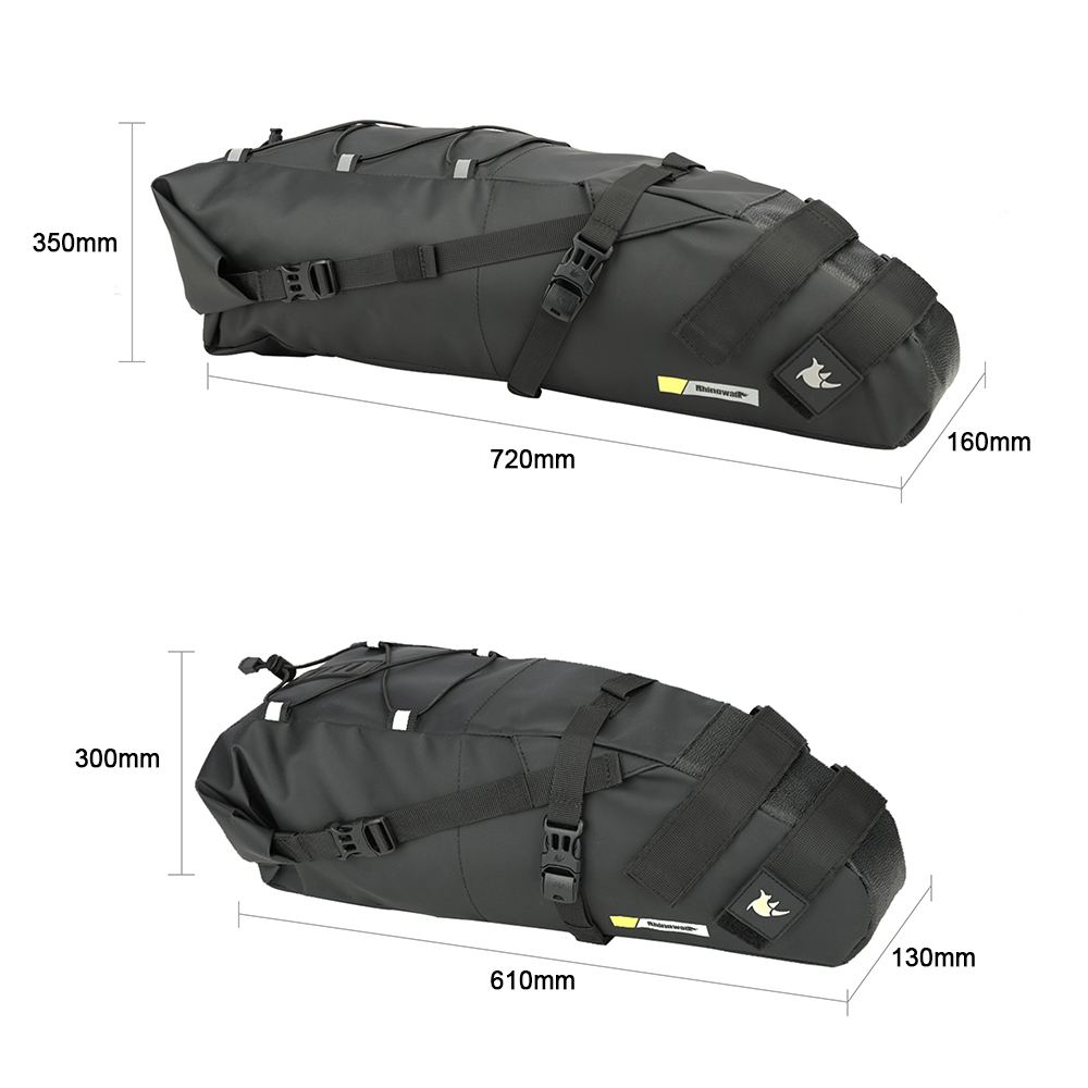 Bike Saddle Tube Bag Waterproo - огляд і ціна Saddle Bag Under Seat