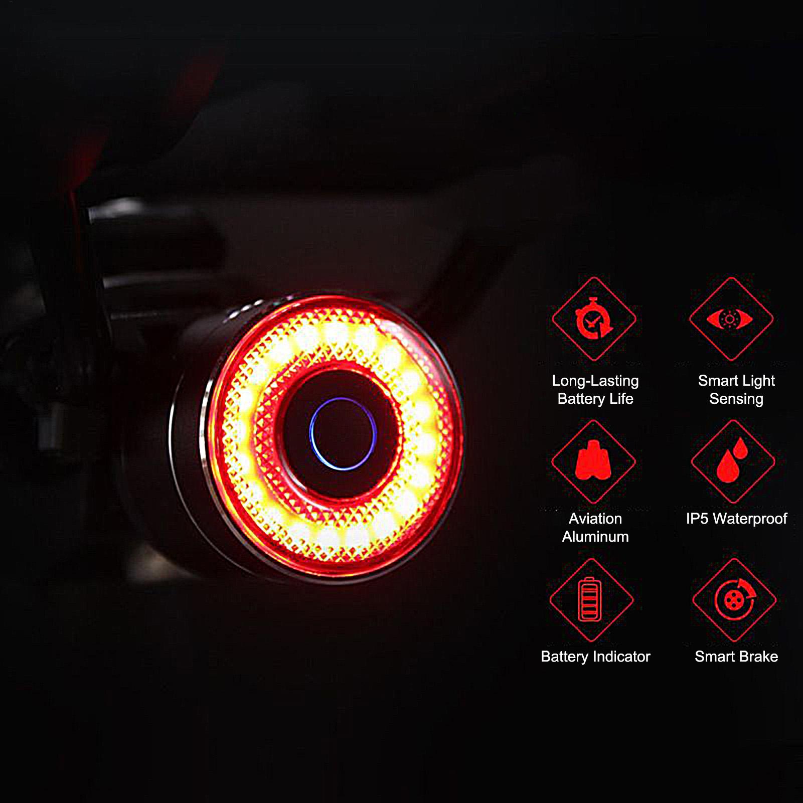 Bicycle Brake Light Smart Bike - огляд і ціна Cycling To Commute