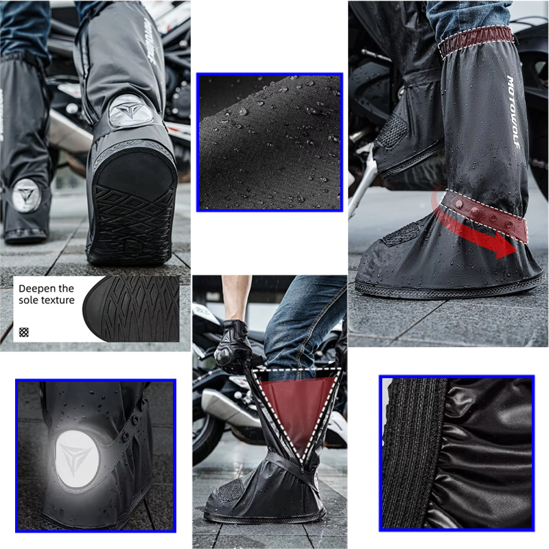 Outdoor commuting Tube Rain Sh - огляд і ціна Cycling Commute Shoes