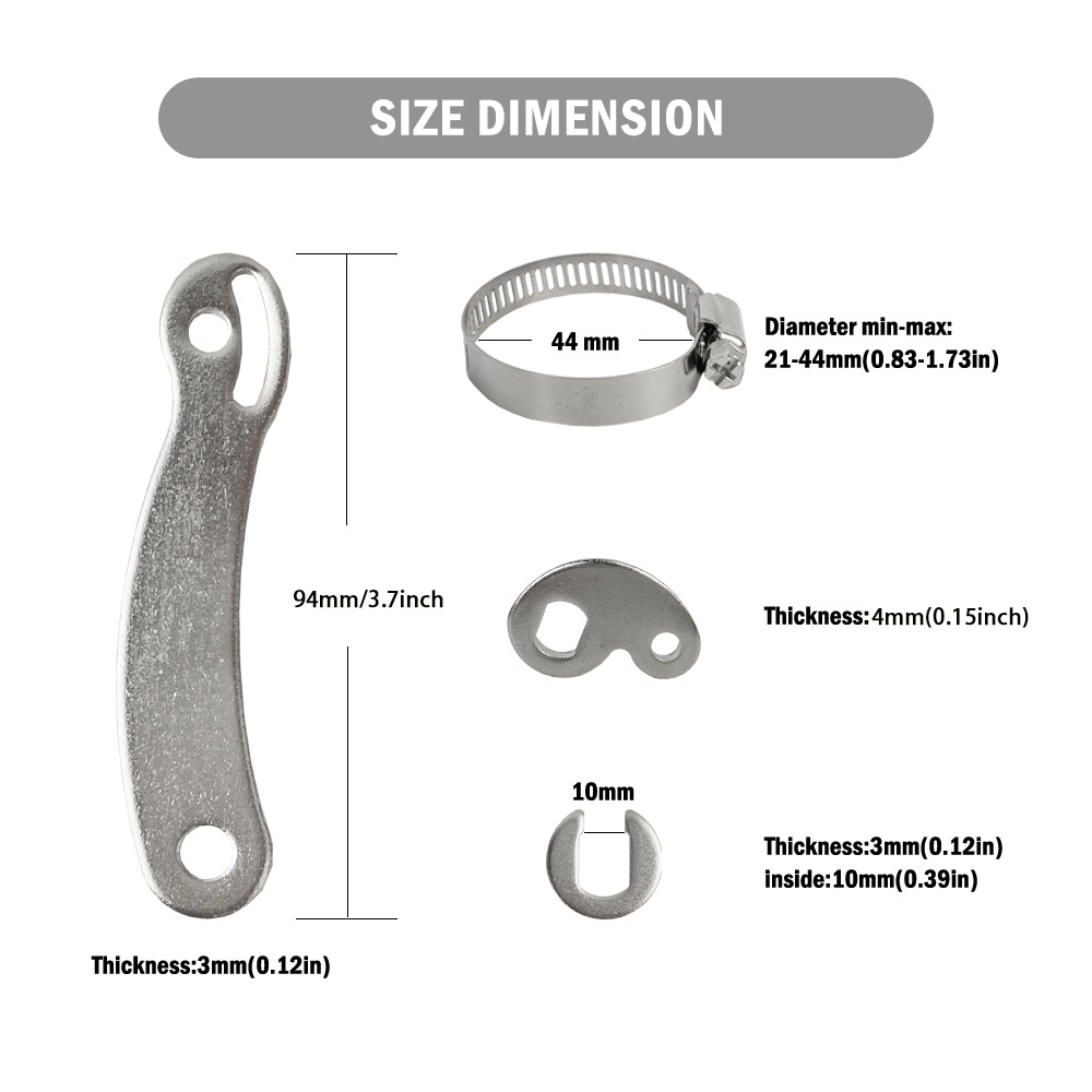 2 Sets Torque Arm Conversion K - огляд і ціна Dynamo Hub Front