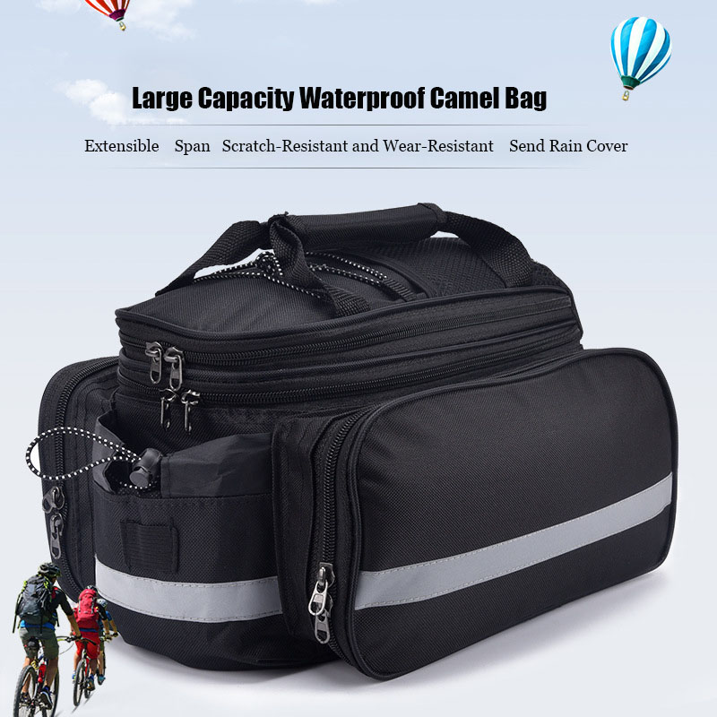 Large Capacity Bicycle Pannier - огляд і ціна Panniers Waterproof Rear