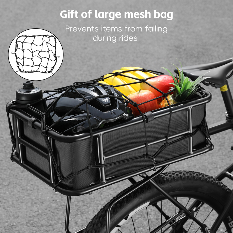 Large Capacity Bicycle Rear Ba - огляд і ціна Cycling To Commute