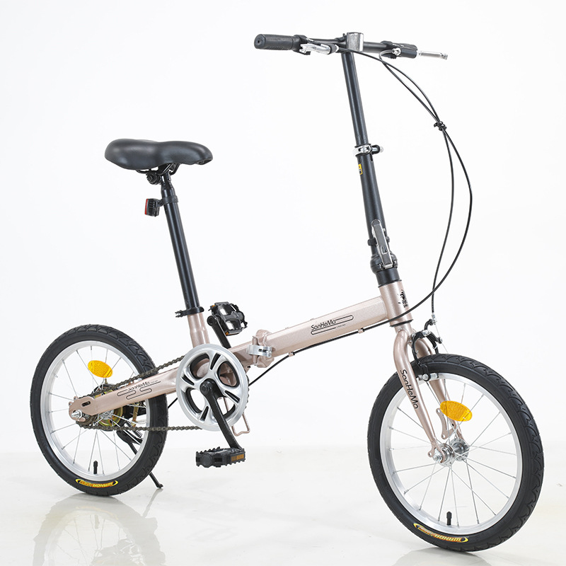 Sanhema 16 Inch Folding Bicycl - огляд і ціна Cycling Commute Gear