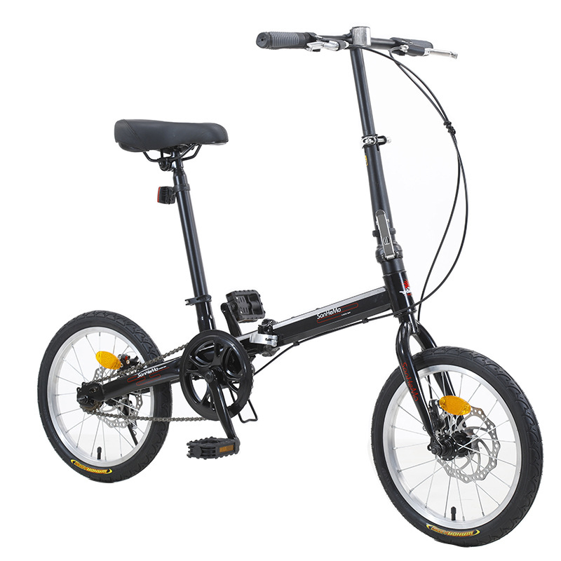 Sanhema 16 Inch Folding Bicycl - огляд і ціна Cycling Commute Gear