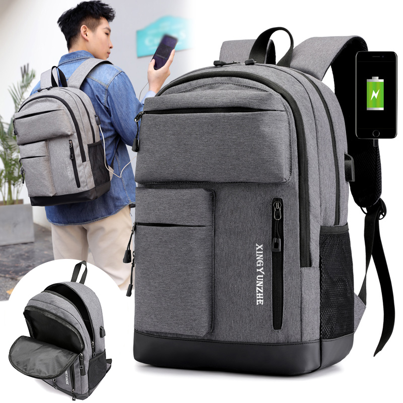 Men Women USB Charging Backpac - огляд і ціна Cycling Commuter Backpack Laptop