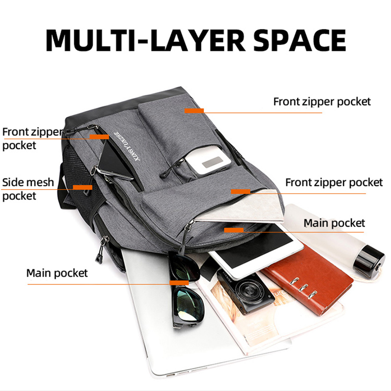 Men Women USB Charging Backpac - огляд і ціна Cycling Commuter Backpack Laptop