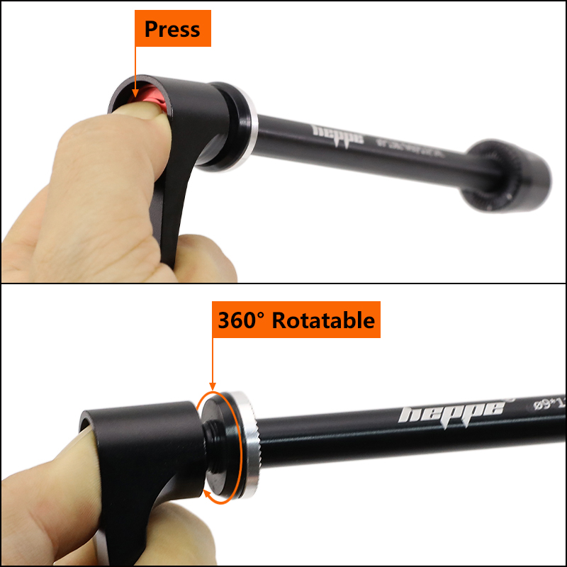 HEPPE Bike Thru Axle 9x100 10x - огляд і ціна Dynamo Hub Front