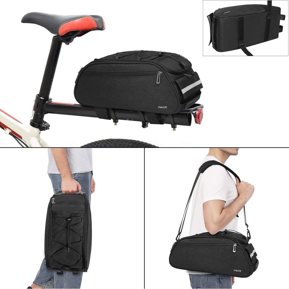 Bike Rack Bag Waterproof Trunk - огляд і ціна Panniers Waterproof Rear