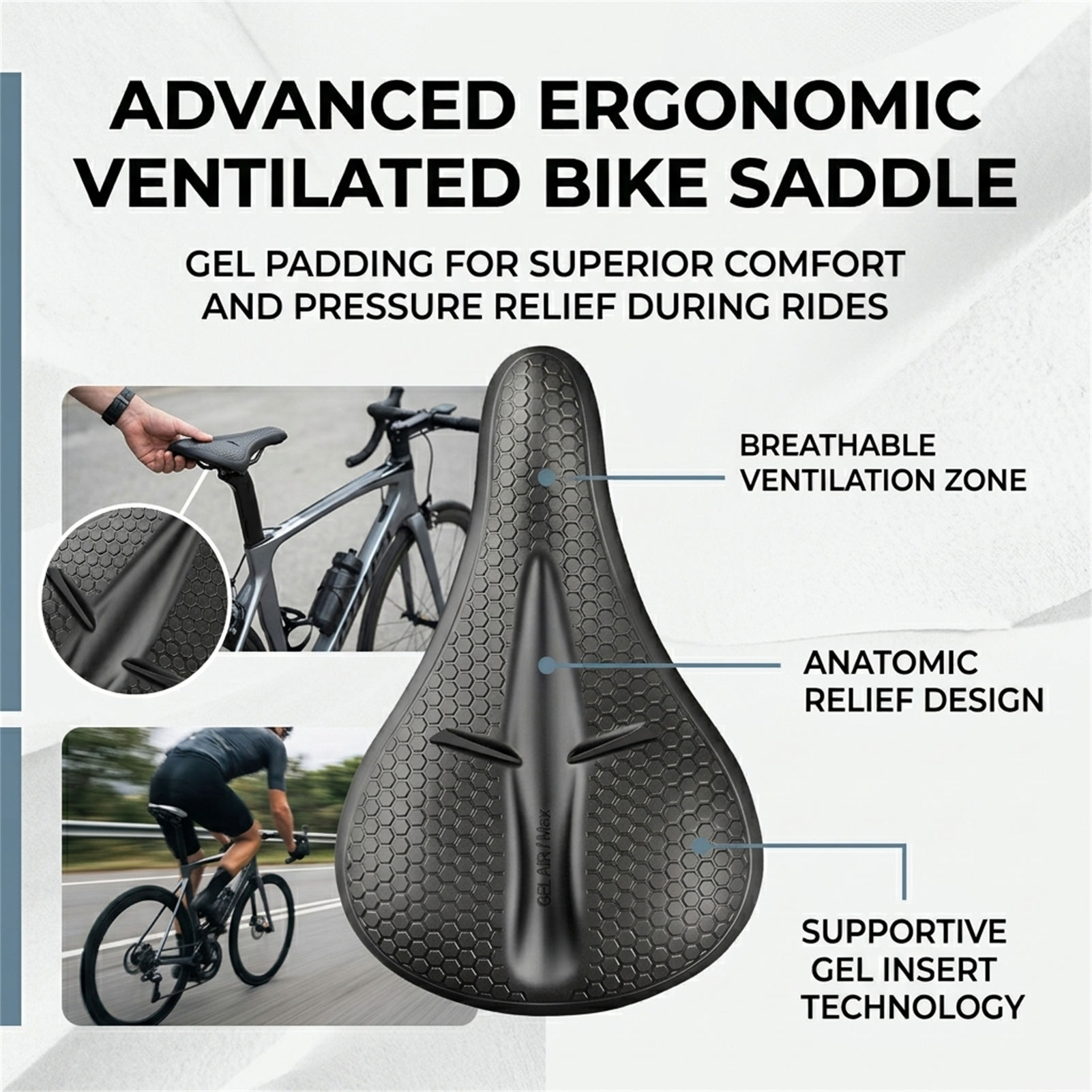 Silicone Bicycle Seat Cover Th - огляд і ціна Commuting With Bike