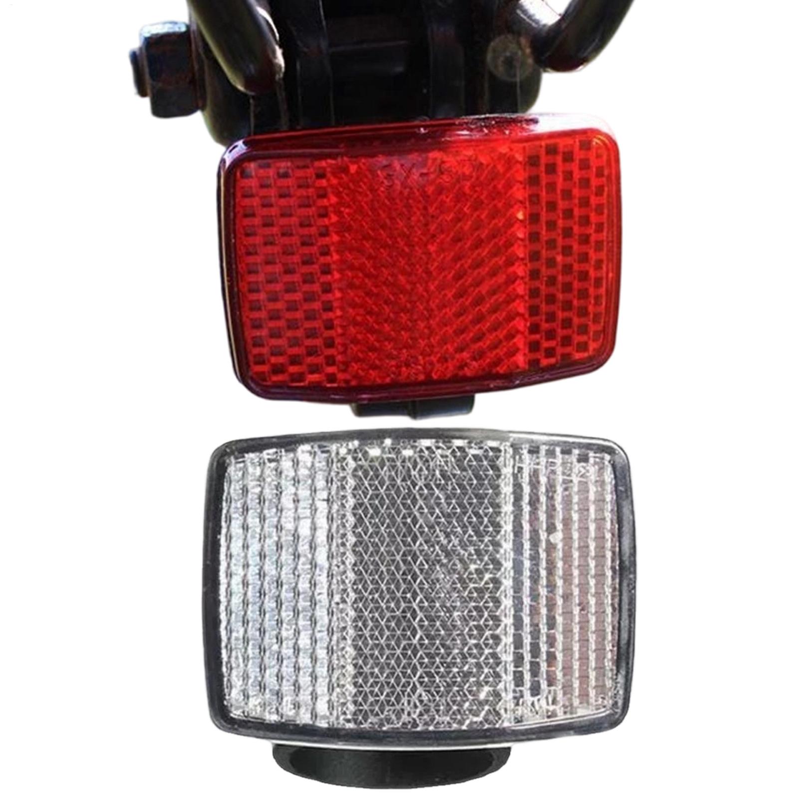 2 Pcs Bike Front Rear Reflecto - огляд і ціна Cycling Commute Gear