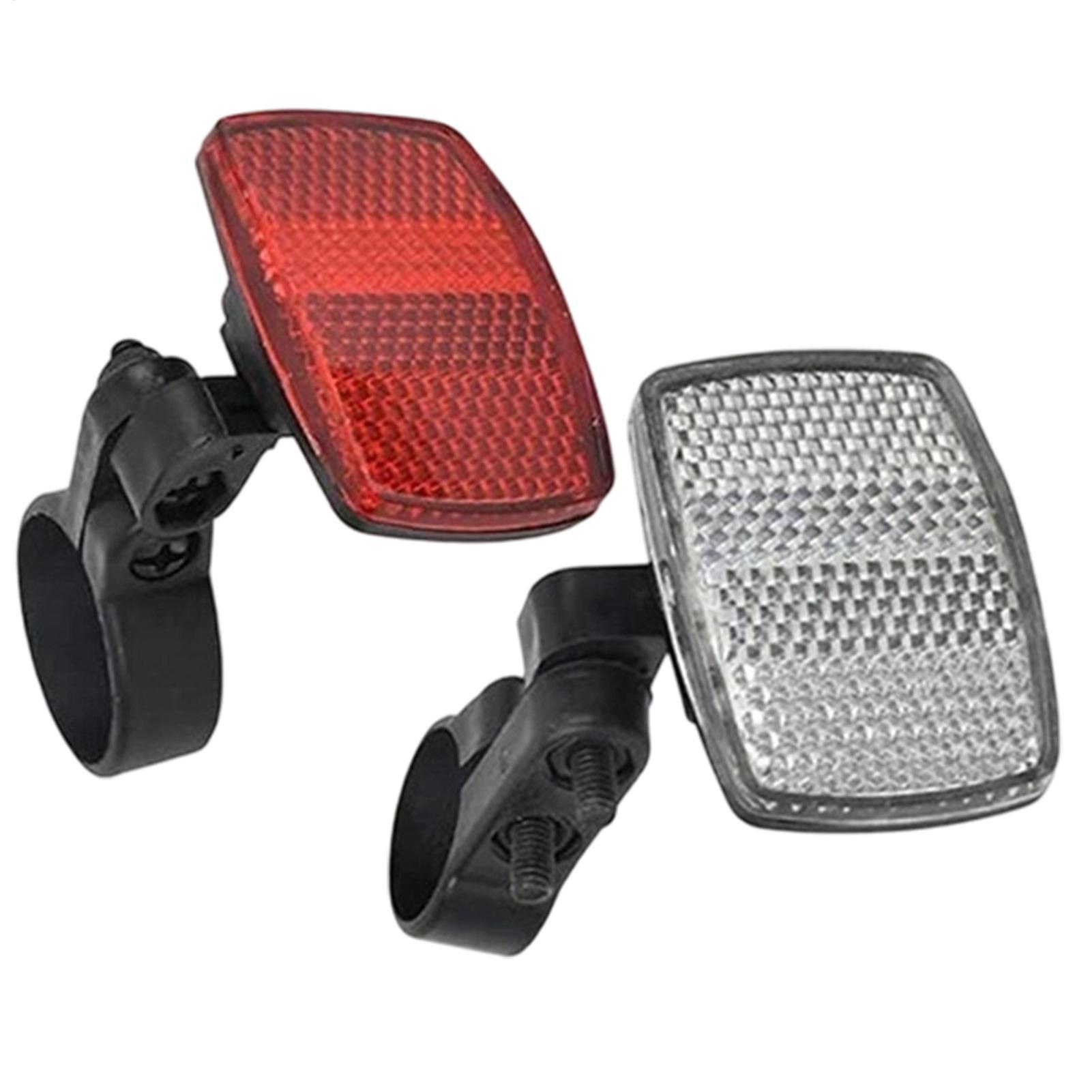2 Pcs Bike Front Rear Reflecto - огляд і ціна Cycling Commute Gear