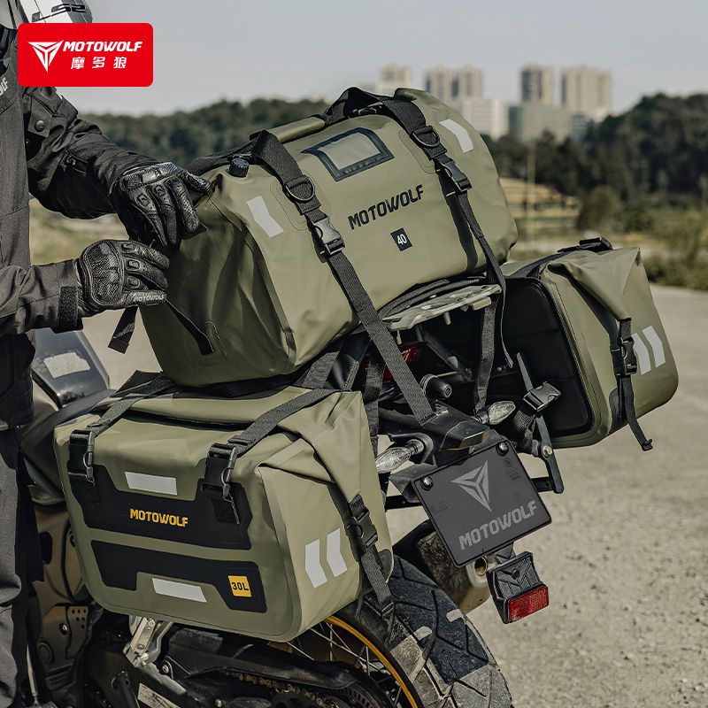 Motowolf Waterproof Large Capa - огляд і ціна Panniers Waterproof Rear