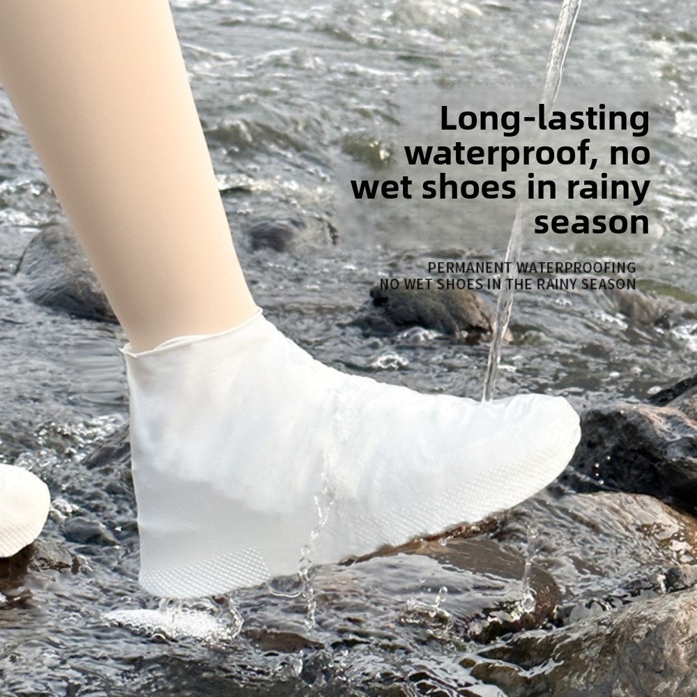 Thick Silicone Rain Boot Cover - огляд і ціна Waterproof Cycling Commute