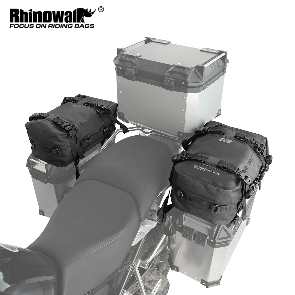 Rhinowalk Motorcycle Box Top P - огляд і ціна Panniers Waterproof Rear