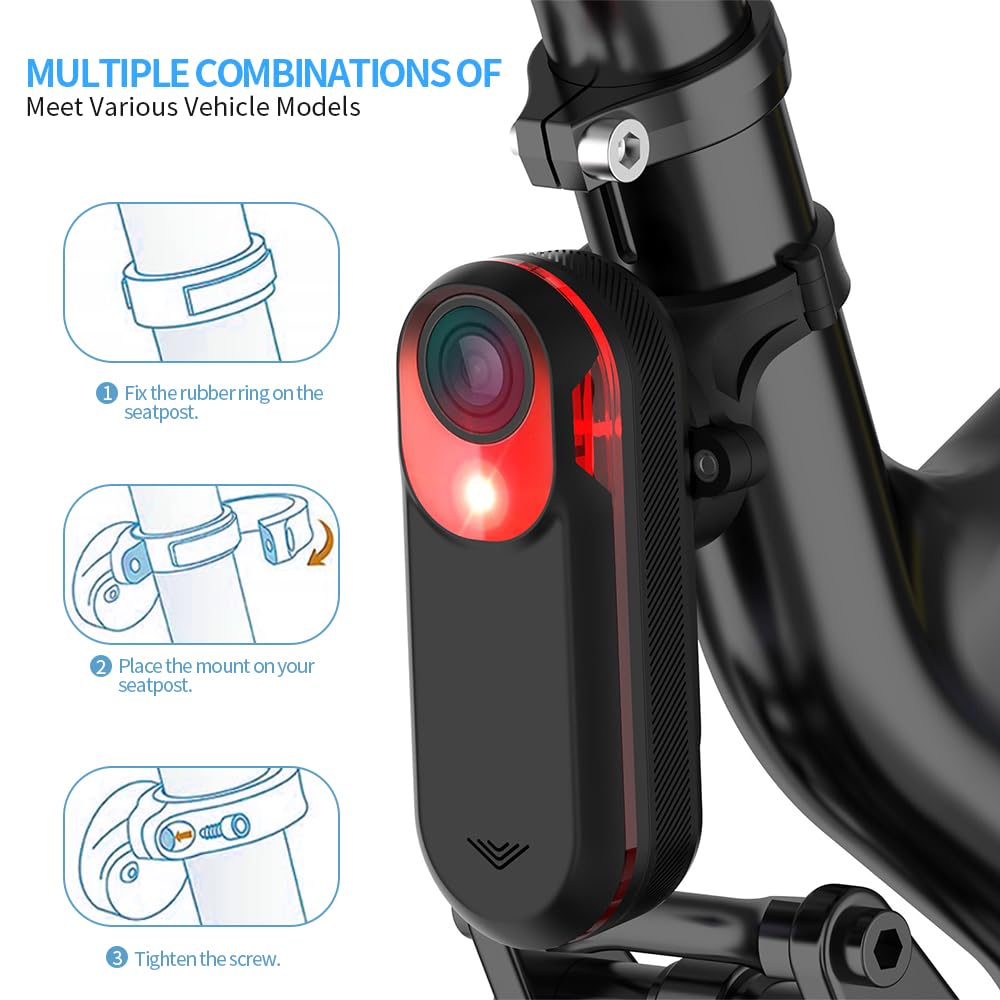 DOMEN Bicycle Saddle Lamp Moun - огляд і ціна Commuting By Bike