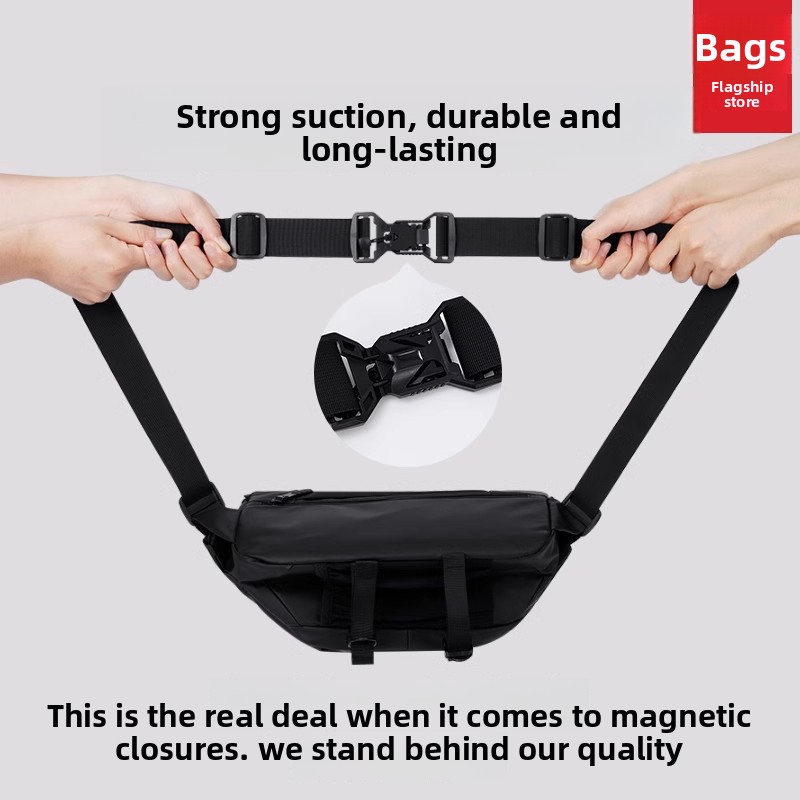 Magnetic Buckle Men Crossbody  - огляд і ціна Cycling To Commute