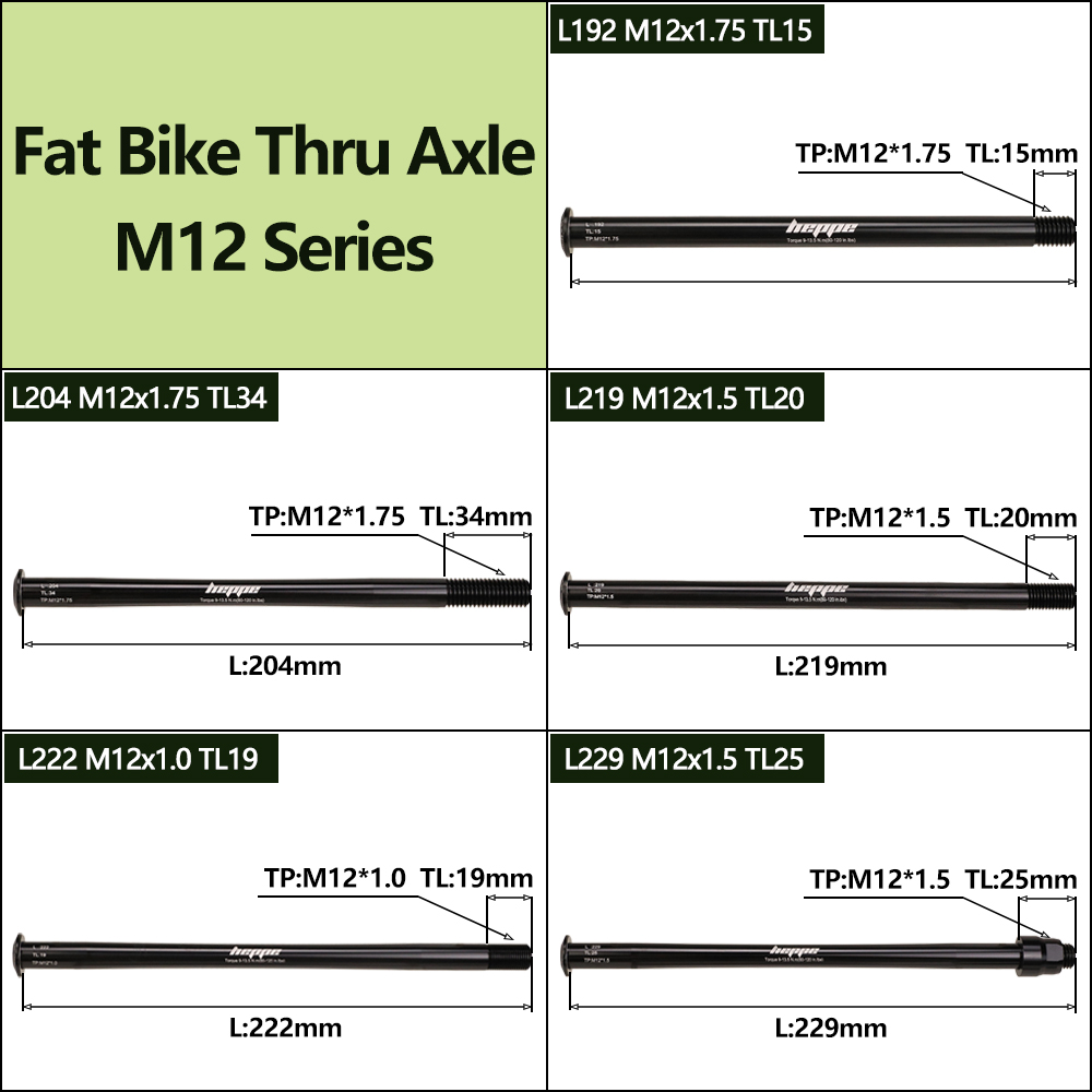 HEPPE Fatbike Thru Axle Fat-ti - огляд і ціна Dynamo Hub Front