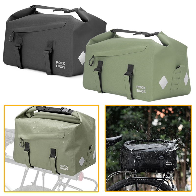 Bicycle Shelf Bag Expandable 1 - огляд і ціна Panniers Waterproof Rear