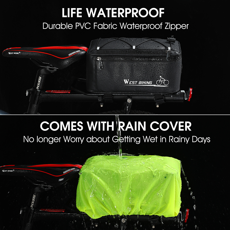 WEST BIKING Waterproof 4L Bicy - огляд і ціна Panniers Waterproof Rear